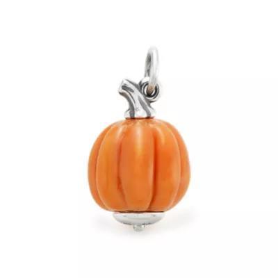 Harvest Pumpkin Art Glass Charm Product Image