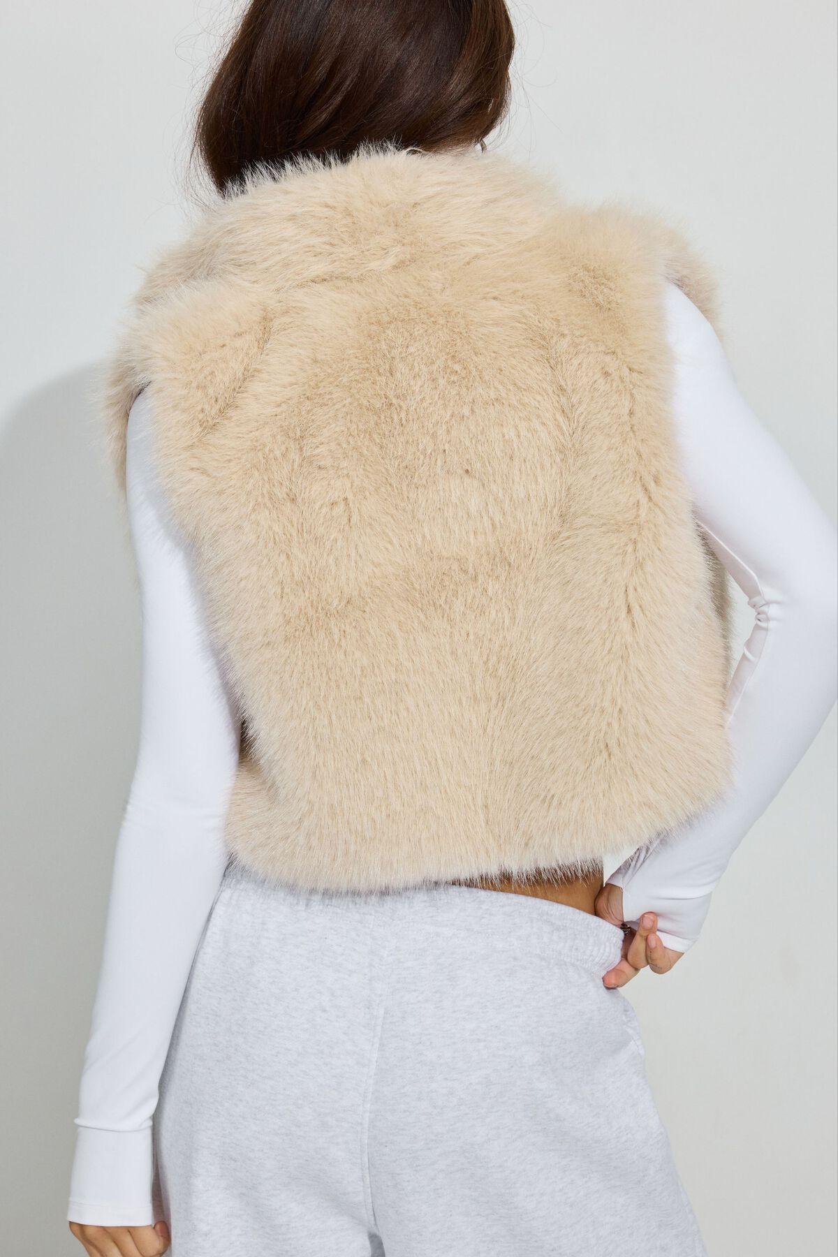 Faux Fur Vest Product Image