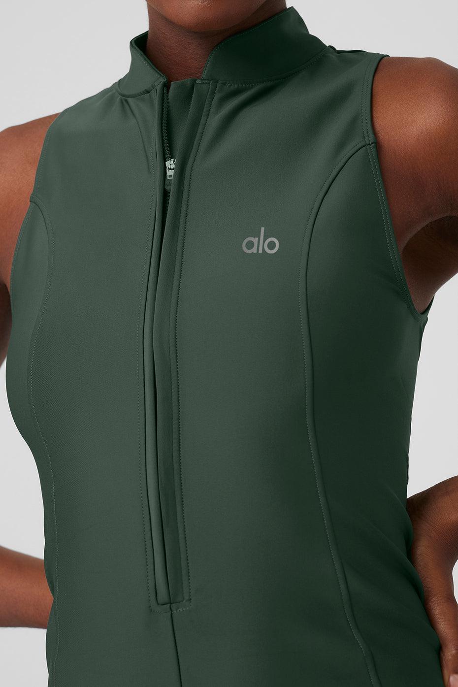 Alo Yoga | Airlift High Tide Onesie Green Product Image