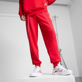 PUMA Scuderia Ferrari Race Men's Sweatpants in Red Product Image