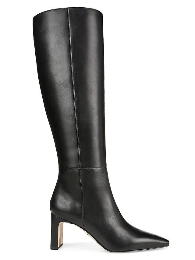 Womens Sylvia 70MM Leather Boots Product Image