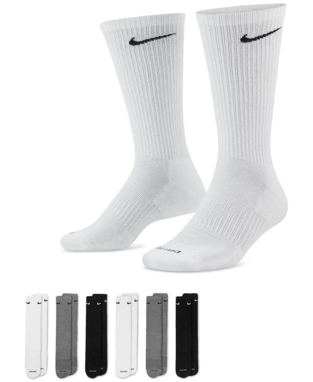 Nike Mens Everyday Plus Cushioned Training Crew Socks (6 Pairs) Product Image