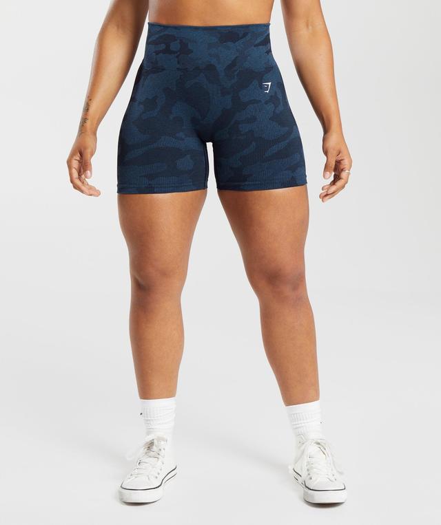 Adapt Camo Seamless Ribbed Shorts Product Image