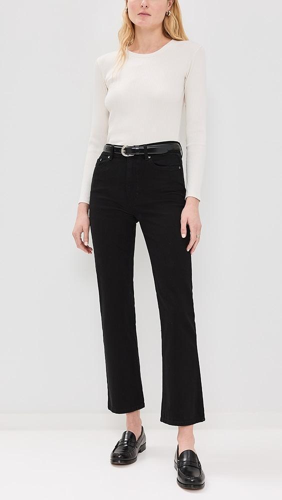 DL1961 Halle Straight High Rise Instasculpt Jeans | Shopbop Product Image