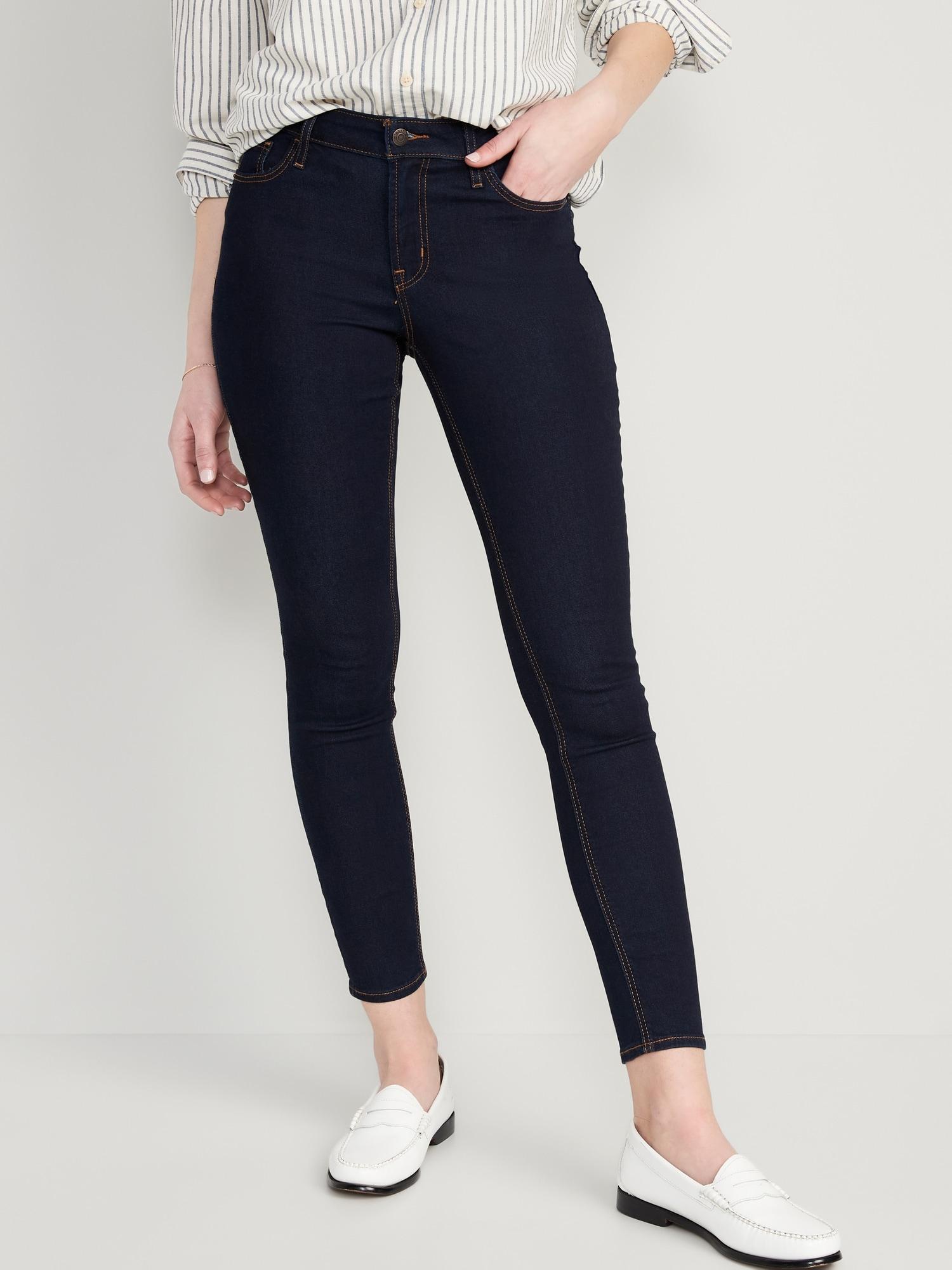 Mid-Rise Rockstar Super-Skinny Jeans for Women product image