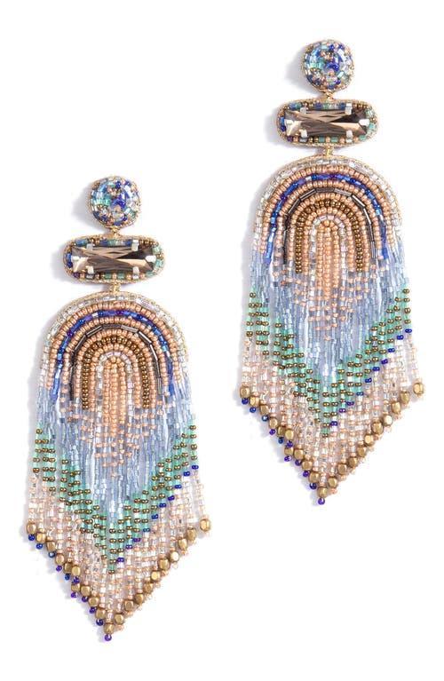 Deepa Gurnani Ishani Beaded Drop Earrings Product Image