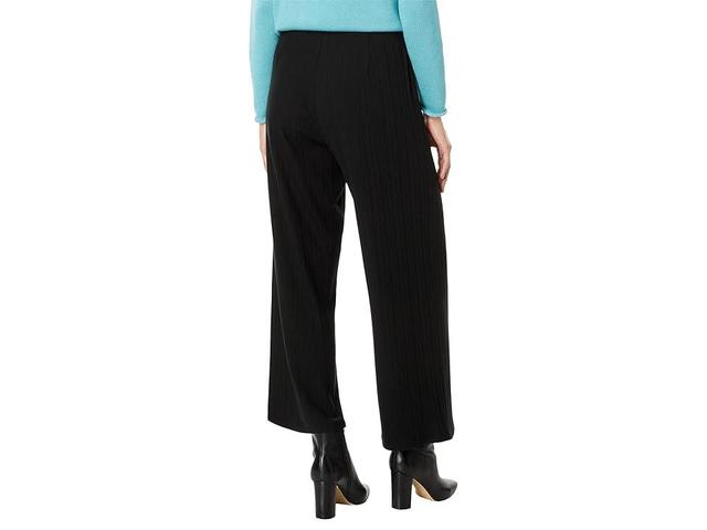 Eileen Fisher Pliss Wide Leg Ankle Pants Product Image