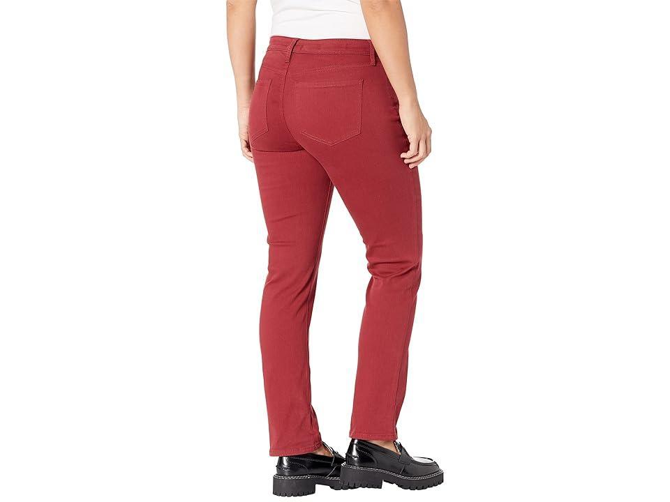 NYDJ Petite Sheri Slim Pants (Boysenberry) Women's Casual Pants Product Image