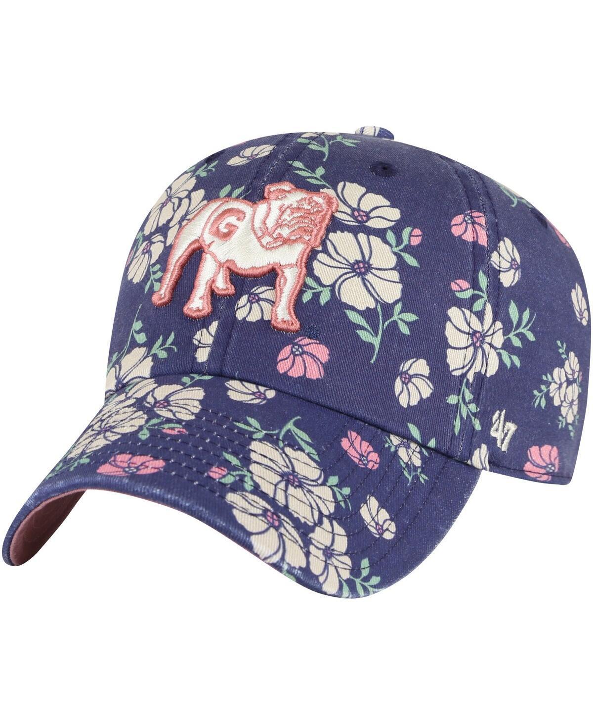 Womens 47 Georgia Bulldogs Primrose Clean Up Adjustable Hat, Blue Product Image