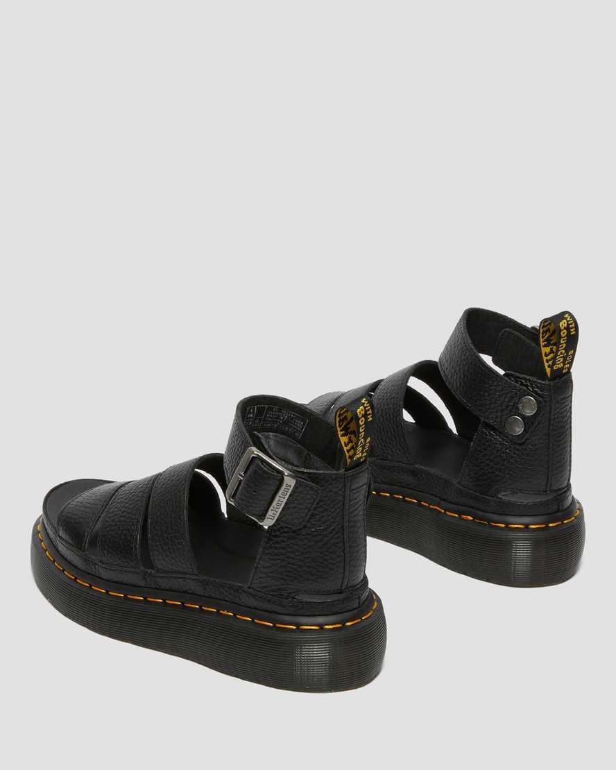 Dr. Martens Clarissa II Quad Sandals Black 6 Product Image