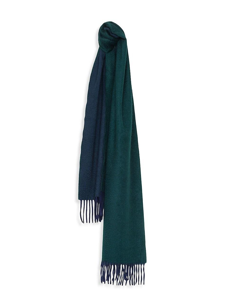 Mens Semi-Reversible Cashmere Scarf Product Image