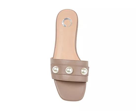 Journee Collection Womens Leonie Slide Sandal Product Image