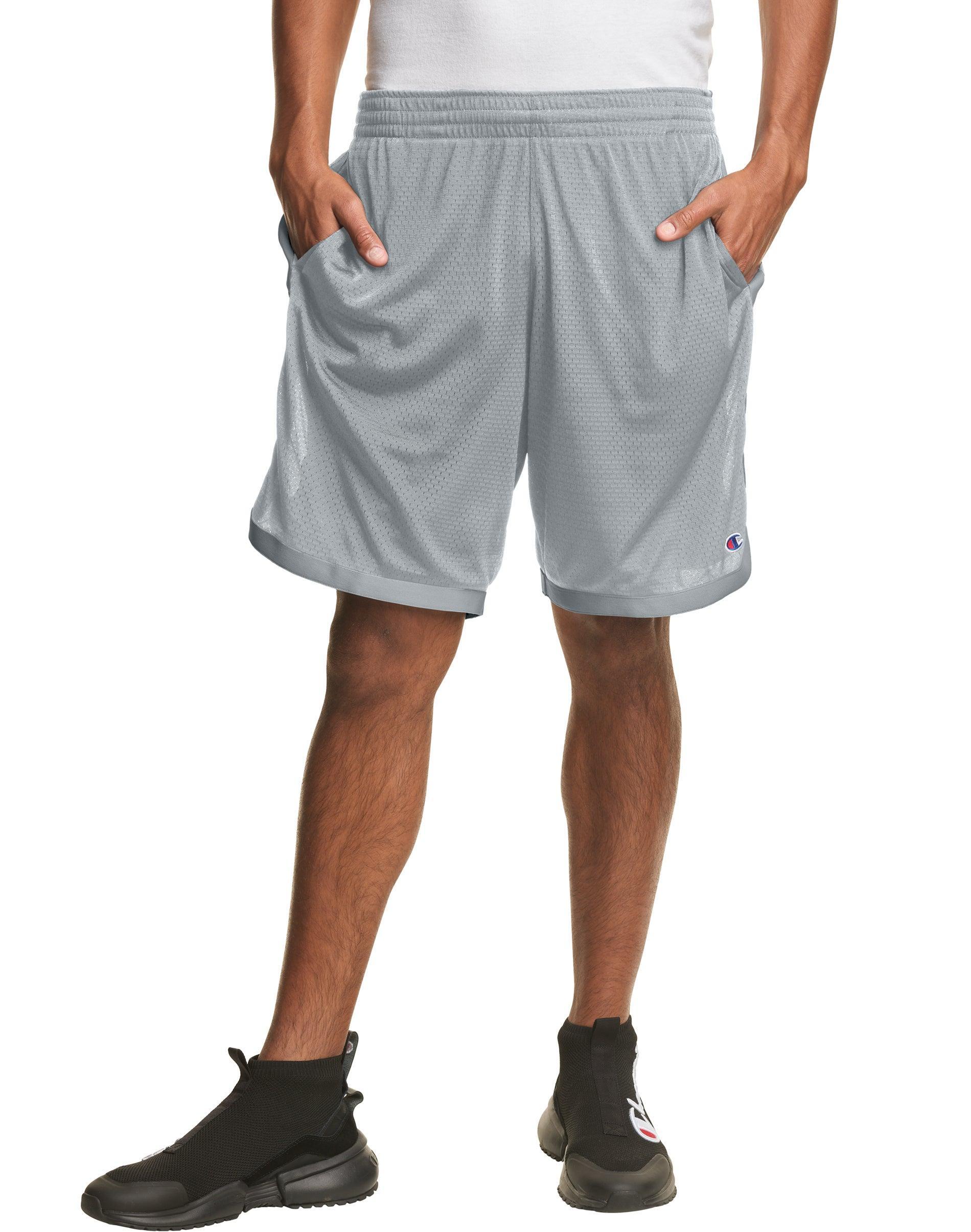 Mens Champion Taped Mesh Shorts, 7 Product Image