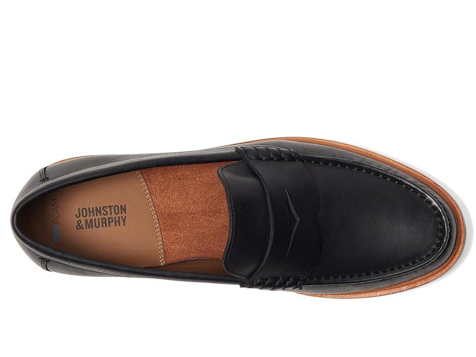 Johnston & Murphy Lyles Penny Full Grain) Men's Shoes Product Image