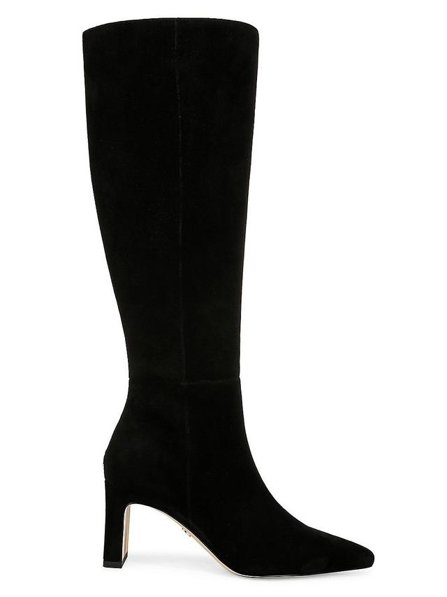 Womens Sylvia 70MM Suede Boots Product Image