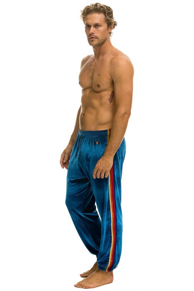 CLASSIC VELVET SWEATPANTS - VINTAGE BLUE Male Product Image