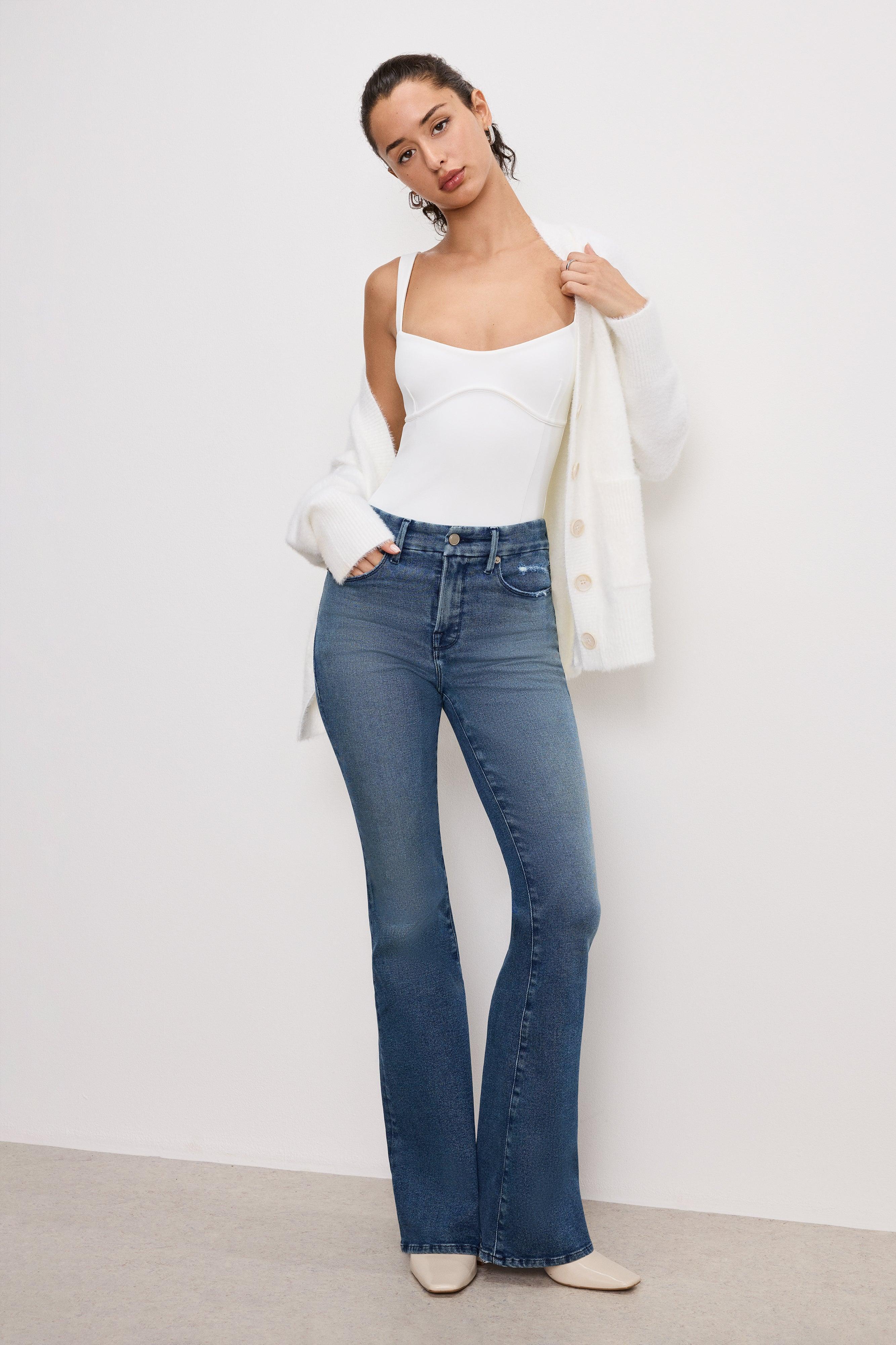 GOOD LEGS FLARE JEANS | INDIGO745 product image