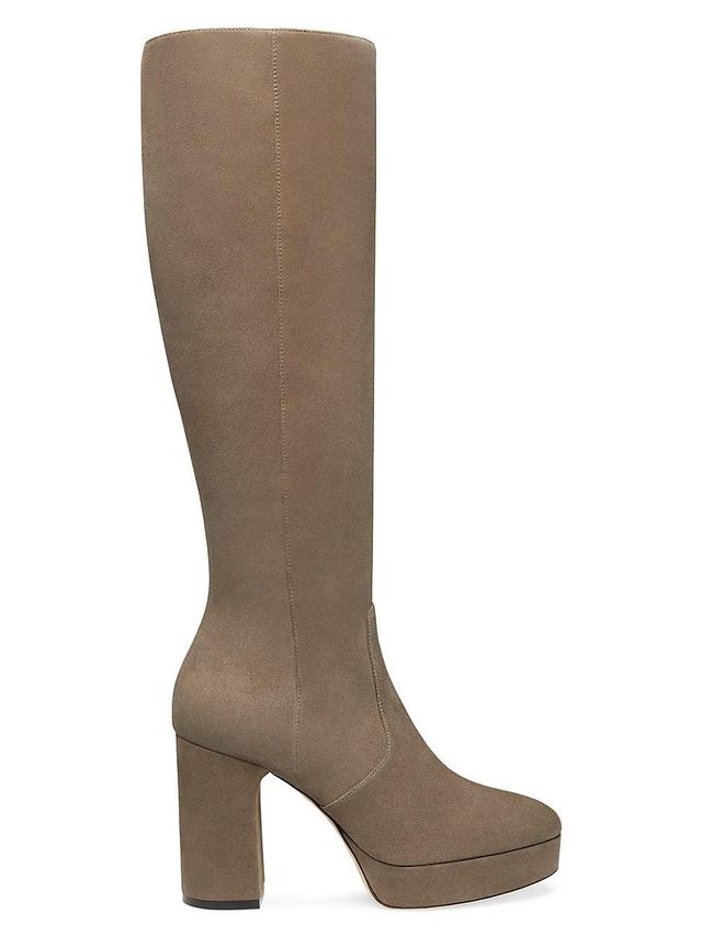 Womens Dayna 100MM Suede Platform Boots Product Image