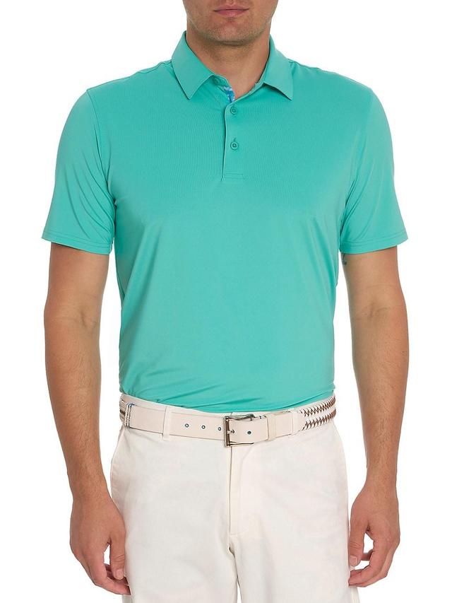 Mens Axelsen Knit Polo Shirt Product Image