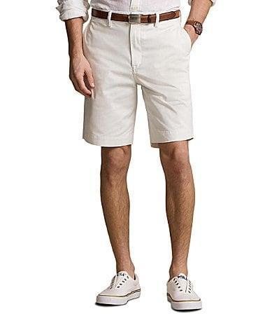 Polo Ralph Lauren Classic-Fit Stretch 9.25 Inseam Chino Shorts Product Image