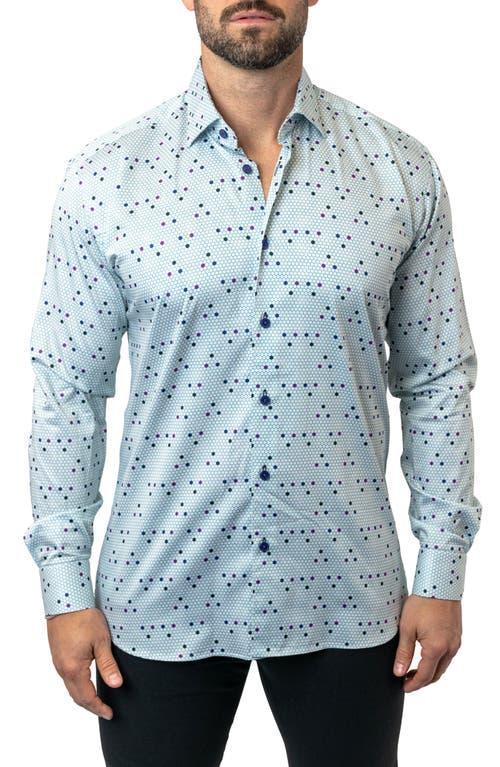 Maceoo Fibonacci Stretchminecraft Performance Button-Up Shirt Product Image