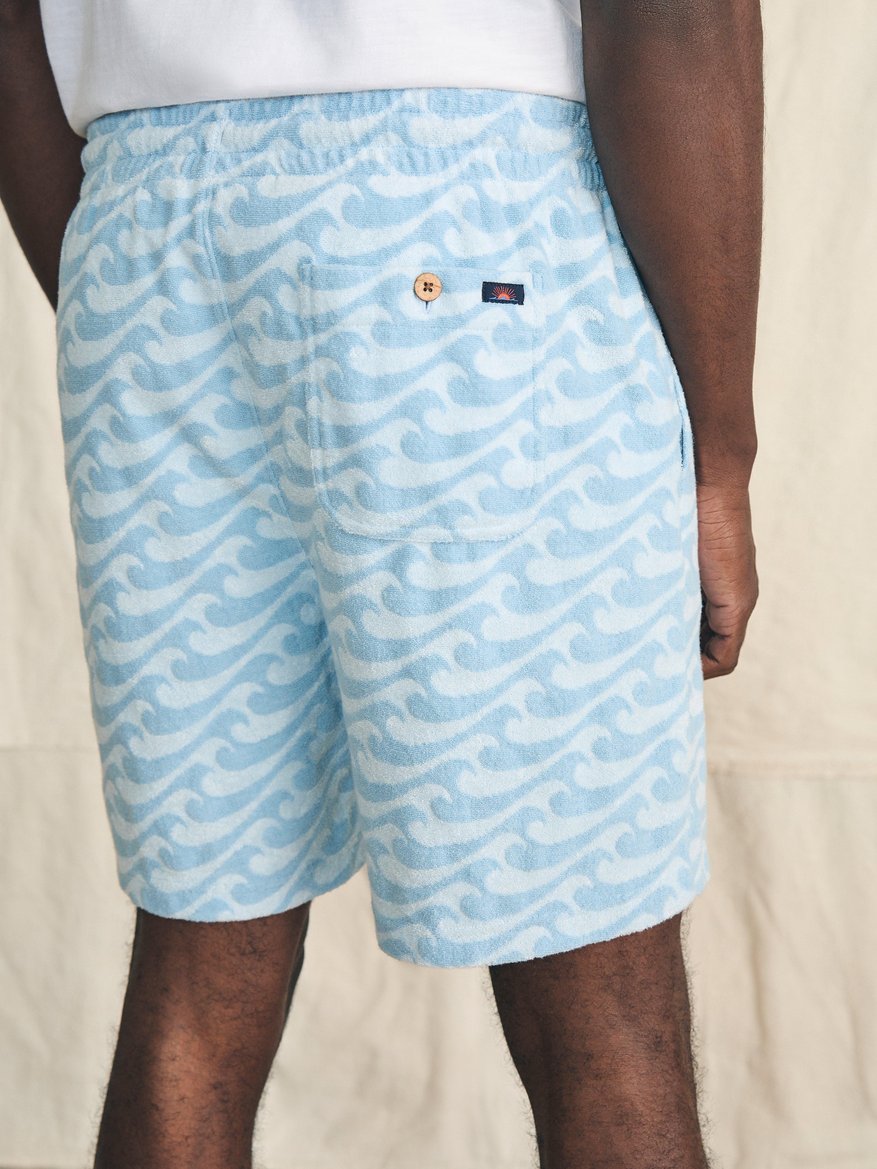 Cabana Towel Terry Sweatshort - Endless Peaks Male Product Image