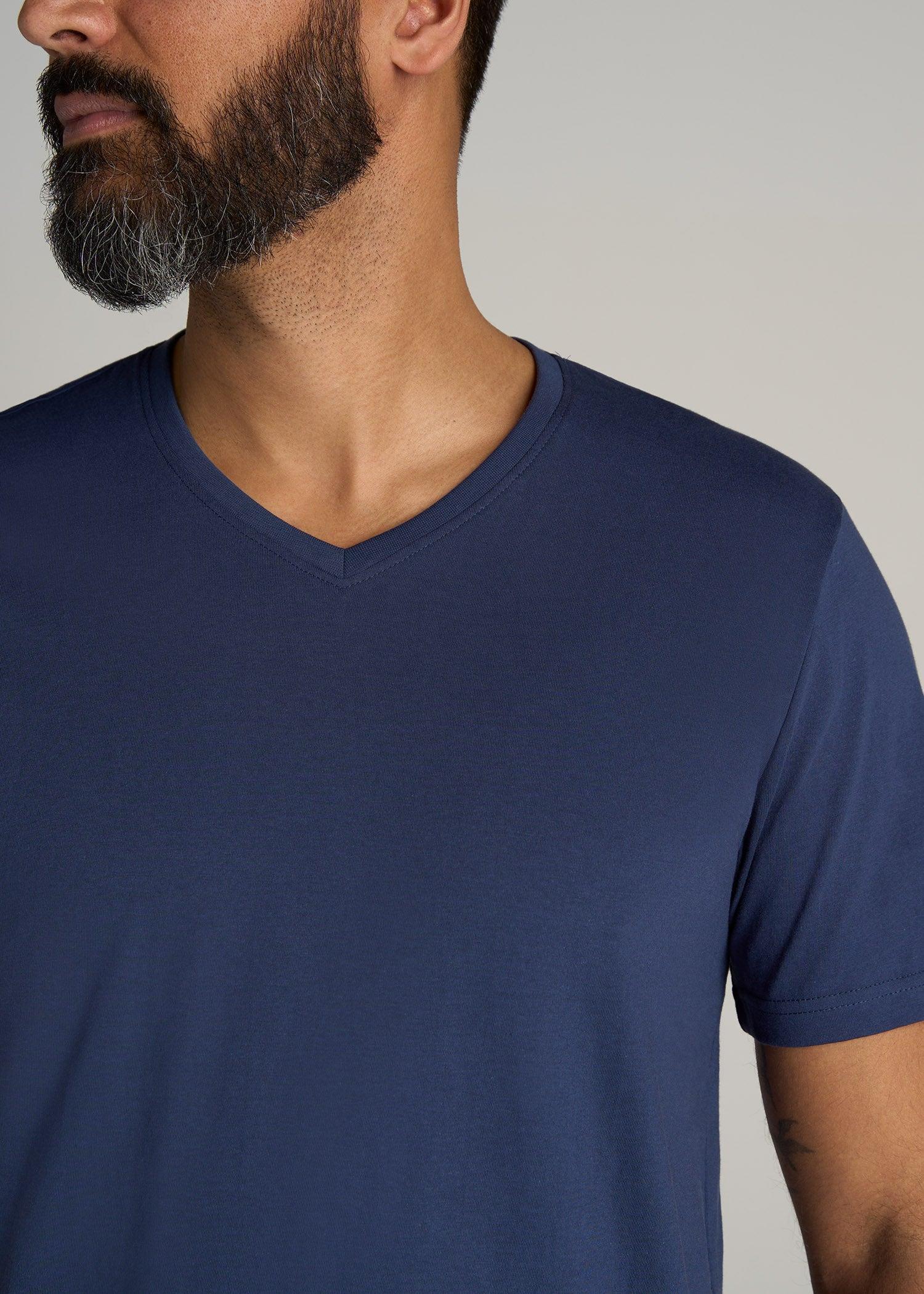 The Everyday REGULAR-FIT V-Neck Tall Men's T-Shirt in New Navy Male Product Image