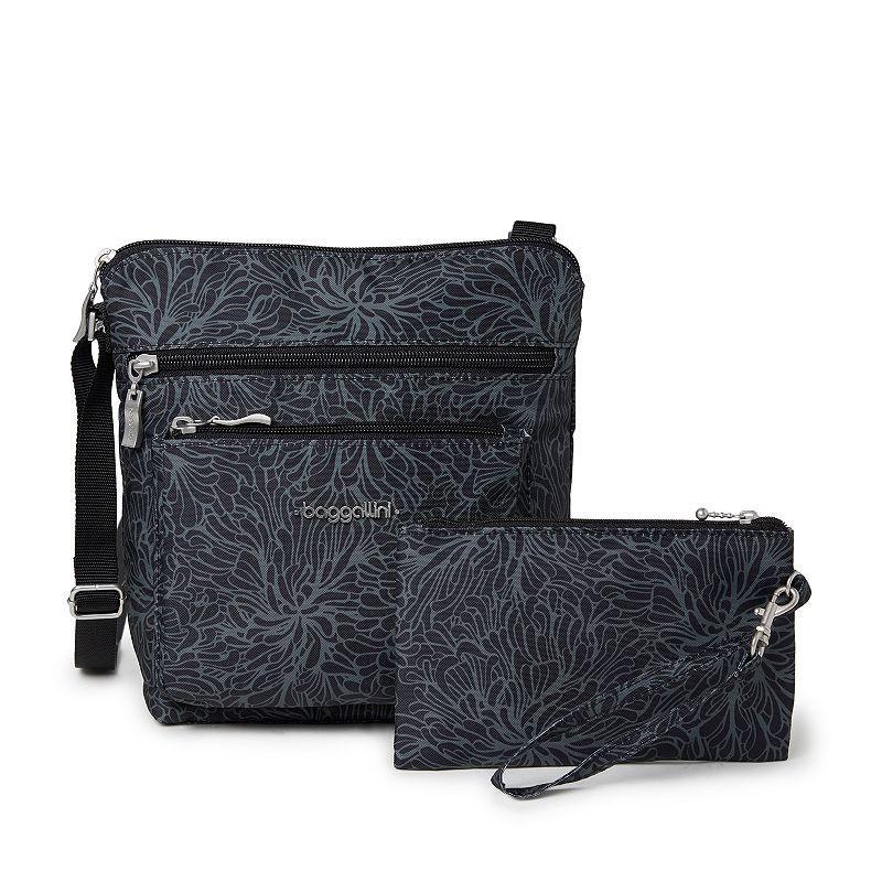 Baggallini Pocket Crossbody Bag with RFID-Blocking Wristlet Product Image