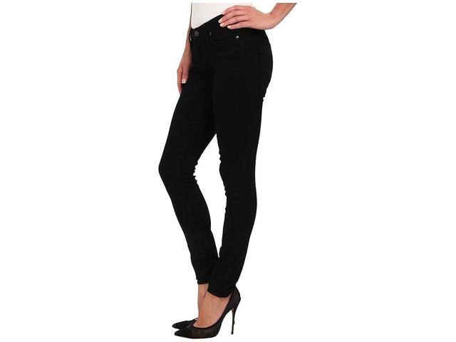 Paige Verdugo Ultra Skinny in Black Shadow (Black Shadow) Women's Jeans Product Image