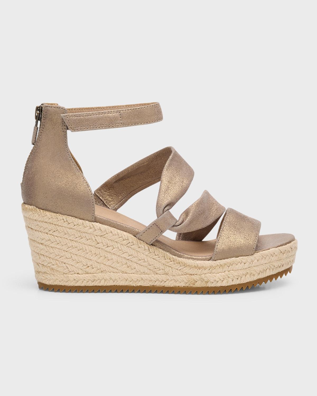 Eileen Fisher Womens Wisp Wedge Platform Espadrille Sandals product image