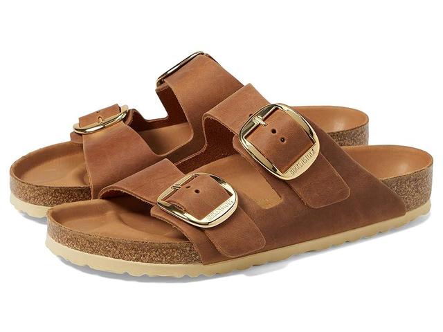 Birkenstock Arizona Big Buckle - Oiled Leather (Antique Cognac Leather) Women's Sandals Product Image