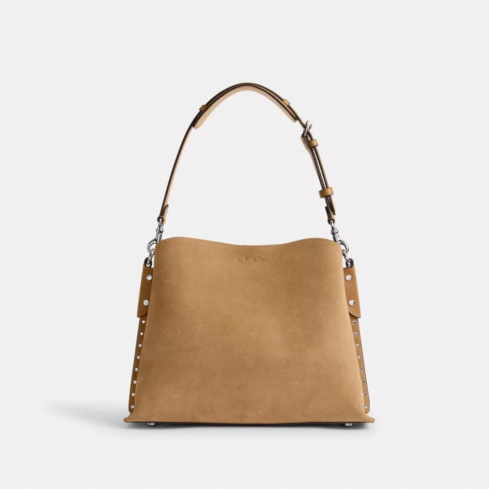 Willow Shoulder Bag With Rivets Product Image