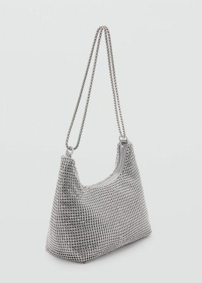 MANGO - Chain bag with crystals - One size - Women Product Image