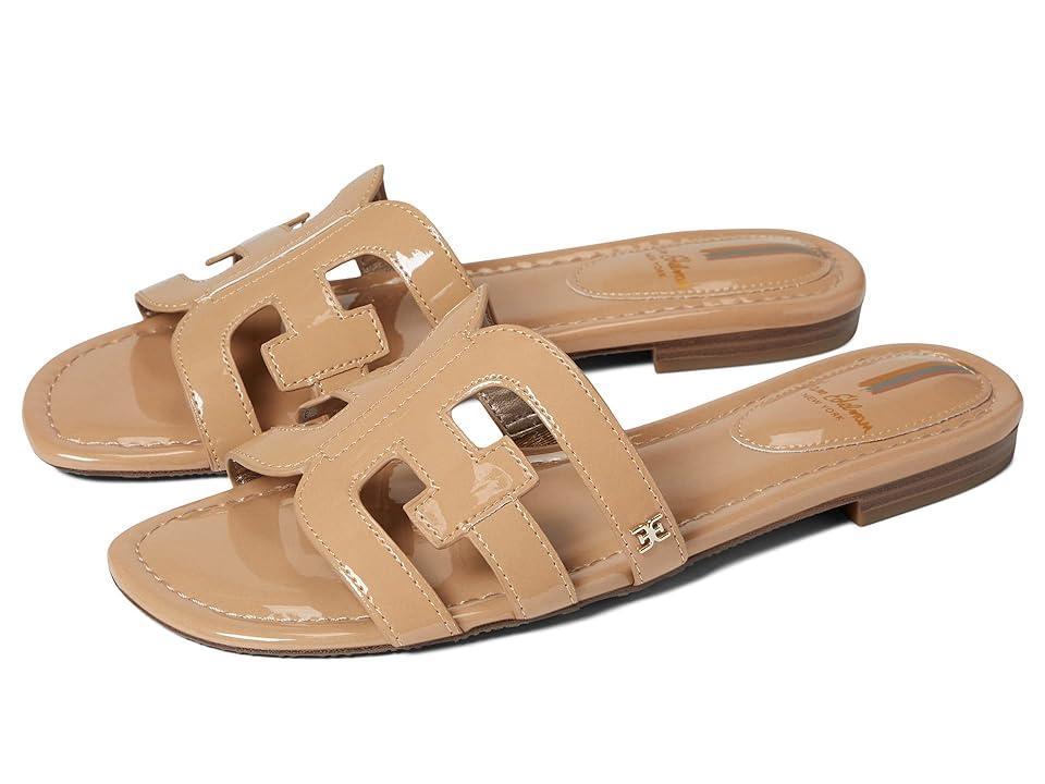 Sam Edelman Bay Patent Double E Logo Slide Sandals Product Image