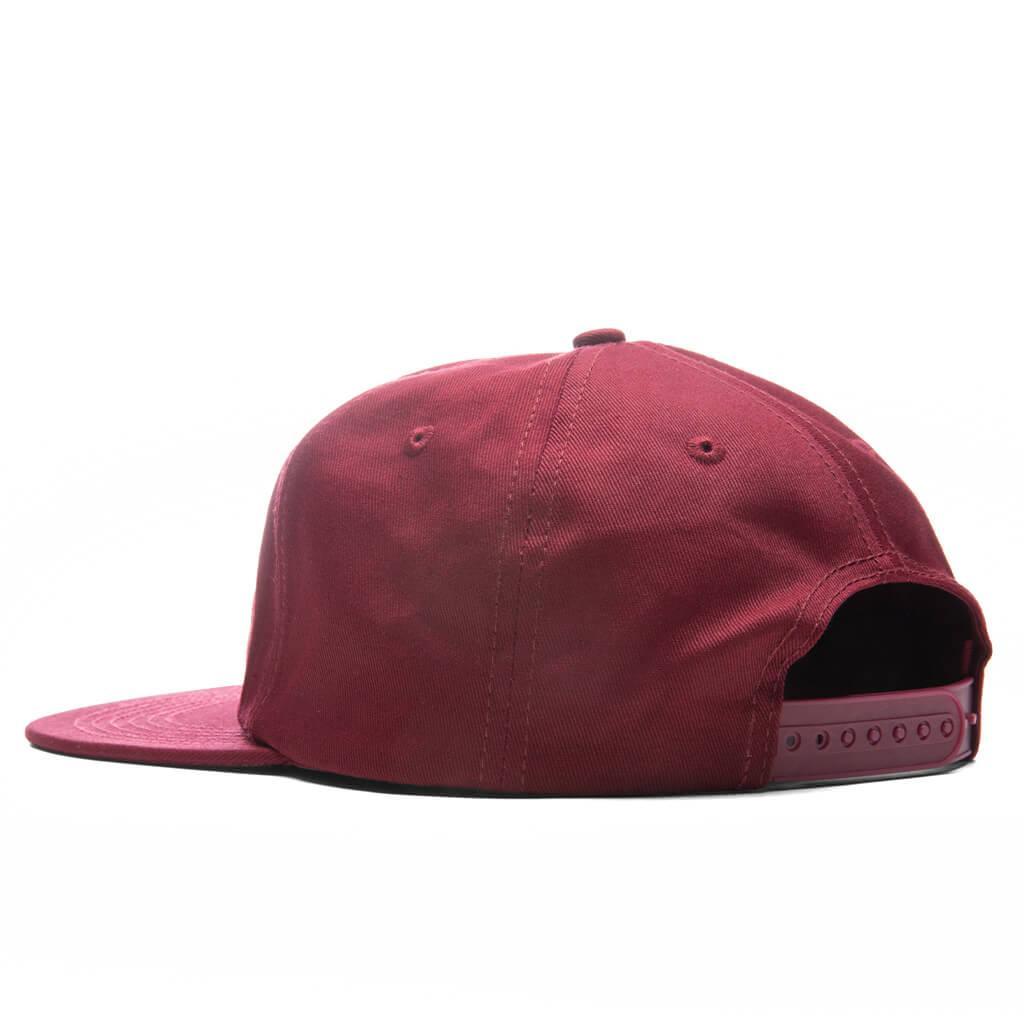 Prehistoric Twill Six Panel Hat - Maroon Male Product Image