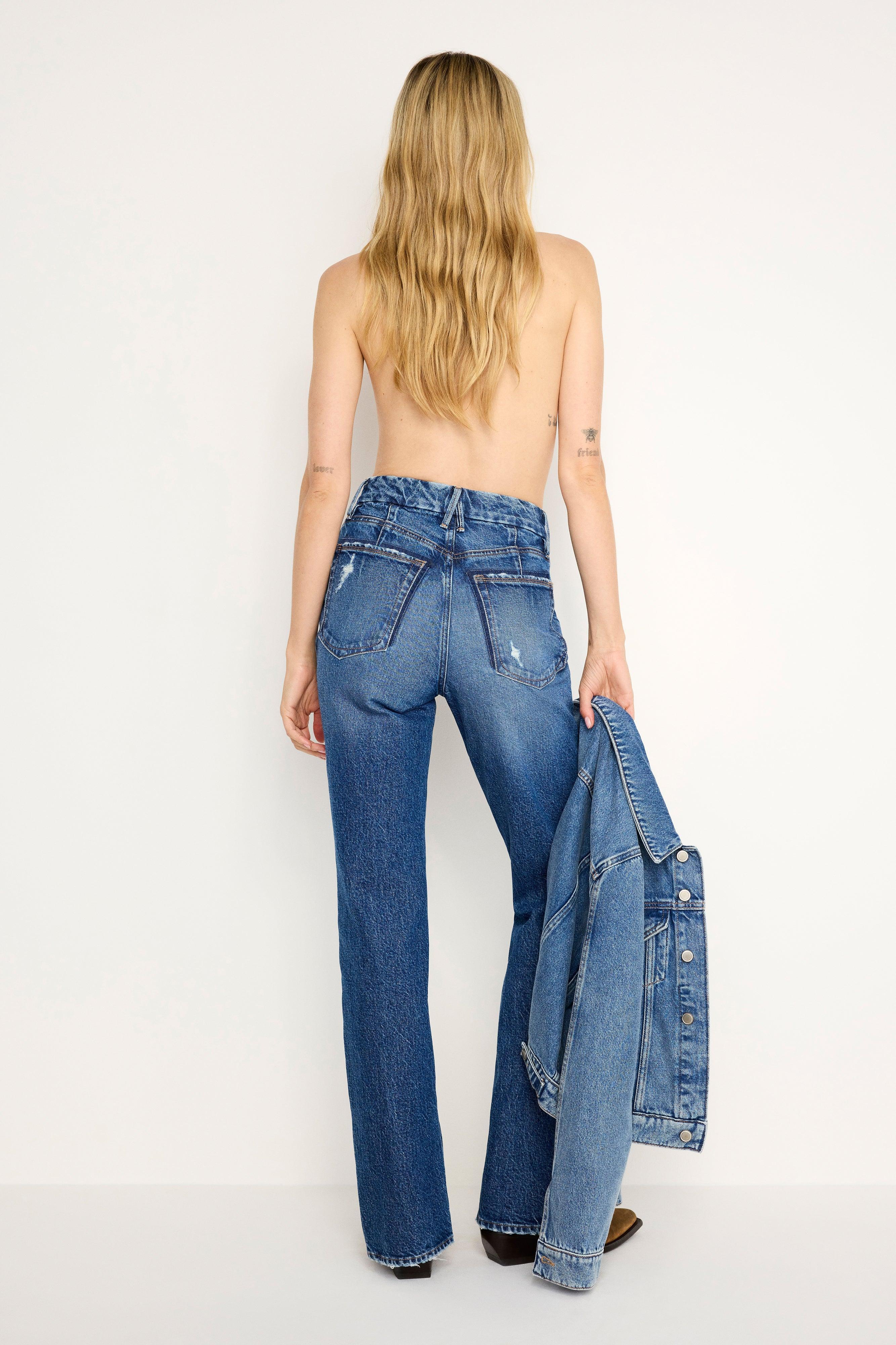 GOOD ICON STRAIGHT JEANS | INDIGO713 Product Image