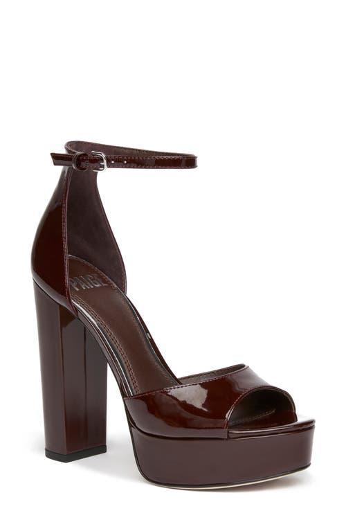 PAIGE Cory Ankle Strap Platform Sandal Product Image