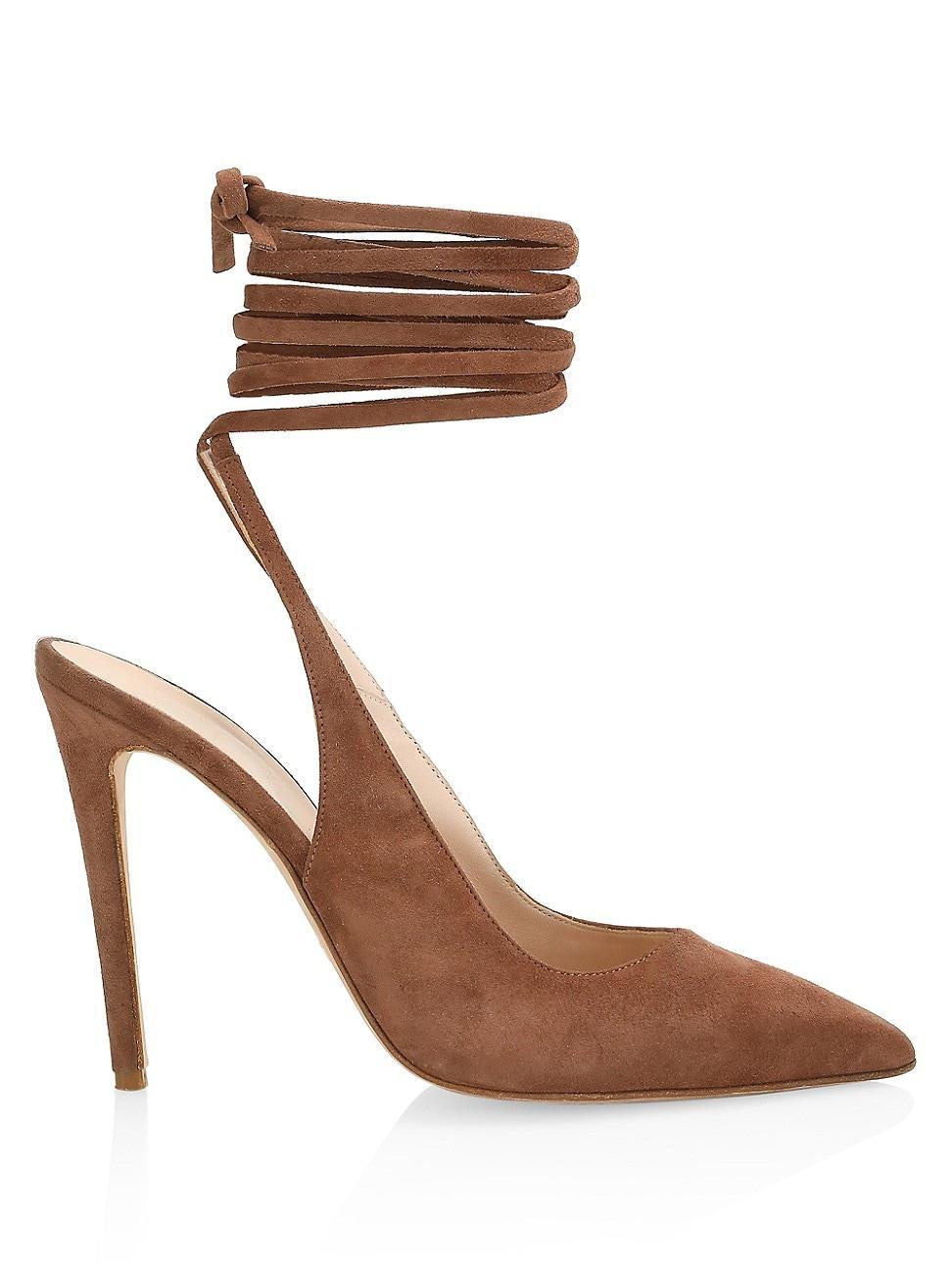 Womens Paloma Suede Ribbon Pumps Product Image