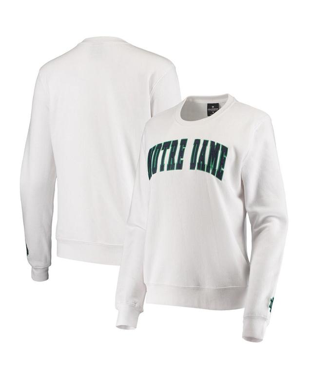 Colosseum Womens Notre Dame Fighting Irish Campanile Pullover Sweatshirt Product Image