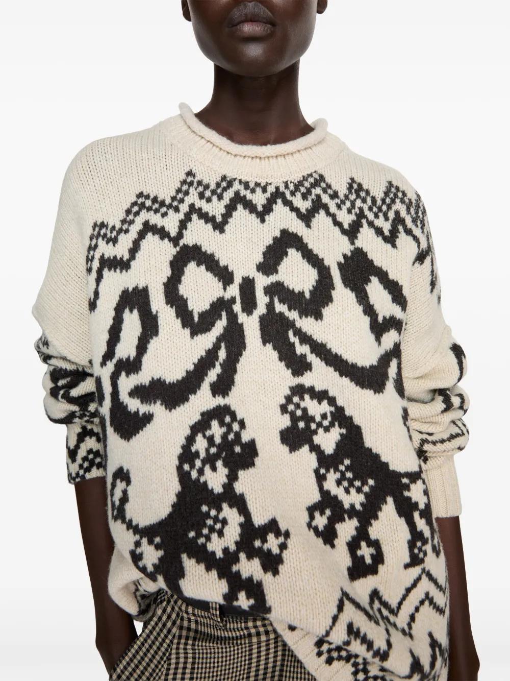 jacquard sweater Product Image