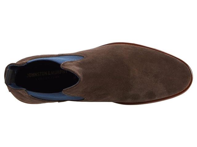 Johnston & Murphy Collection Ashford Chelsea (Dark Gray) Men's Boots Product Image