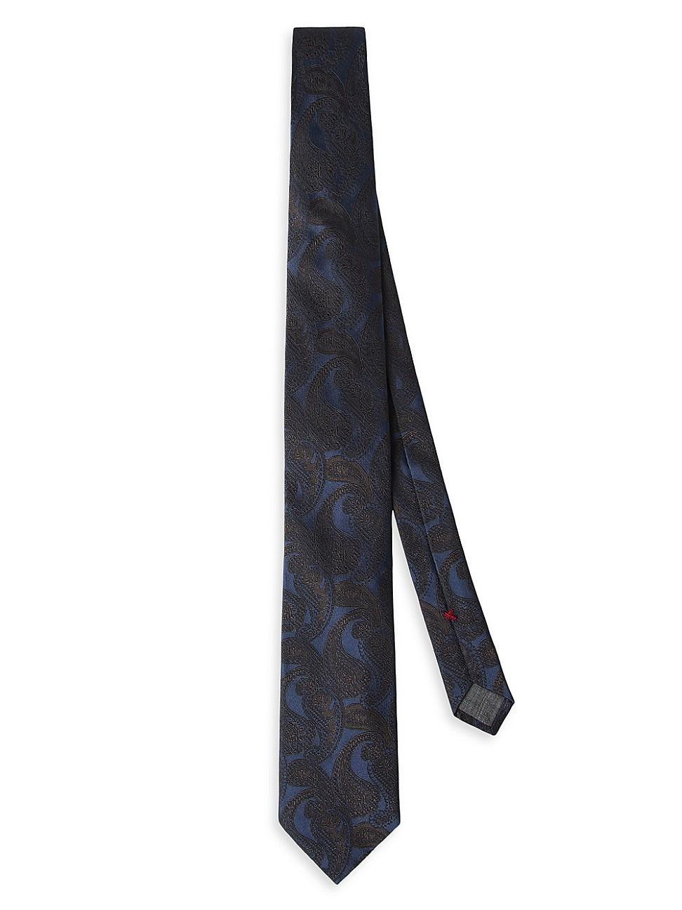 Mens Paisley Silk Tie Product Image