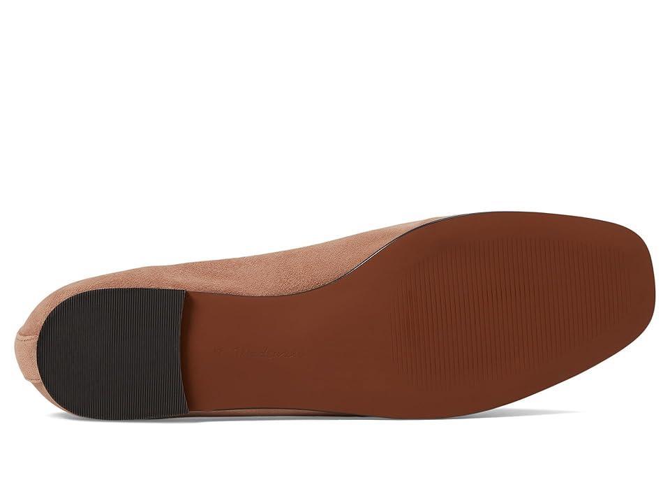 Madewell The Greta Ballet Flat In Suede (Warm Sand) Women's Shoes Product Image