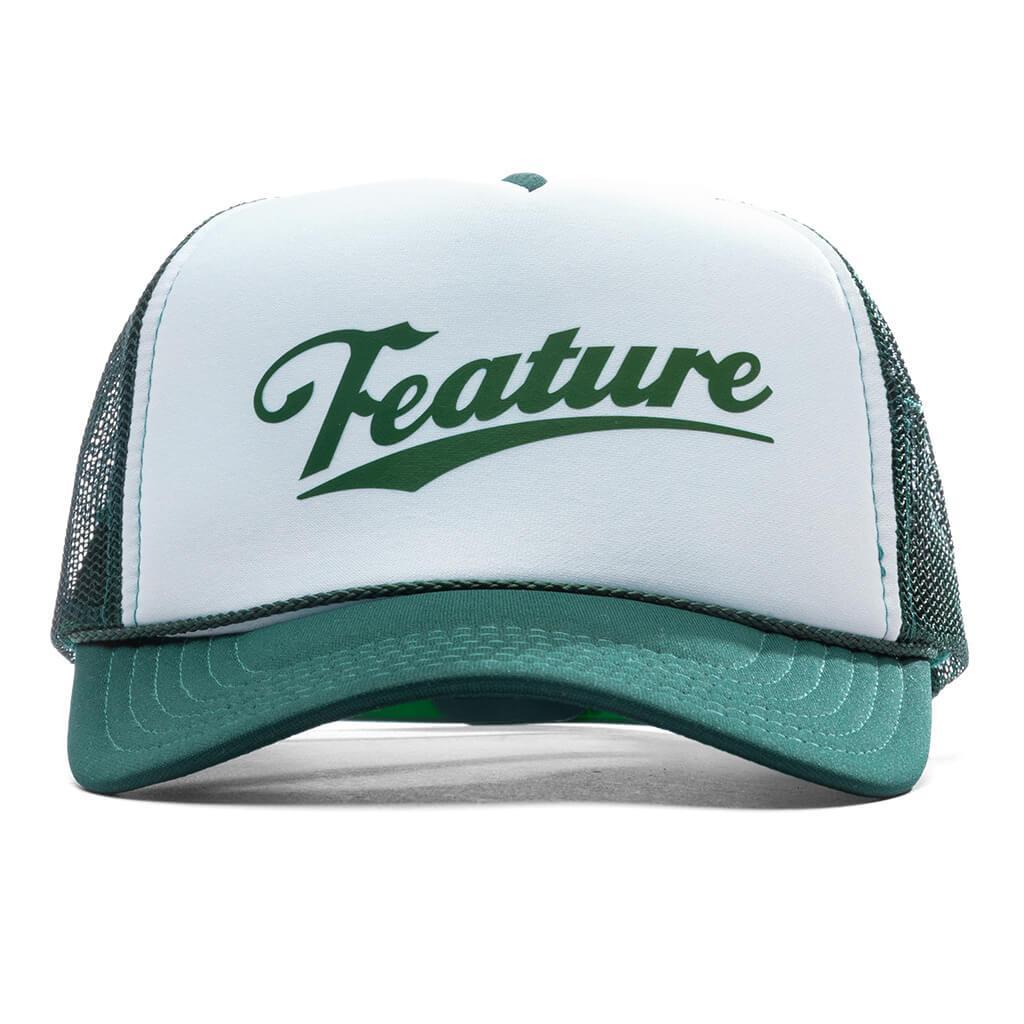 Frew Trucker Hat - Dark Green/White Male Product Image