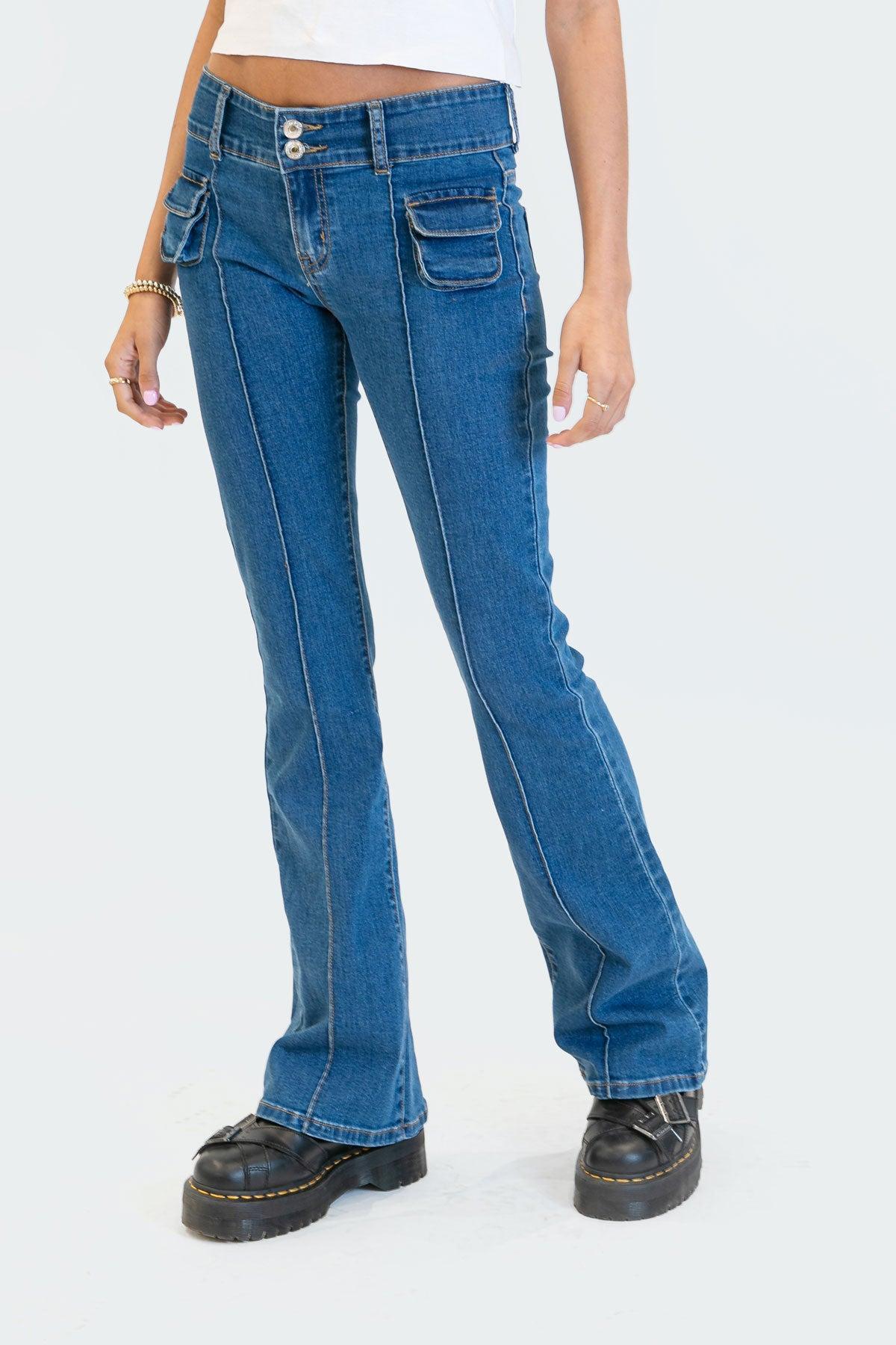 Harriot Low-Rise Jeans Product Image