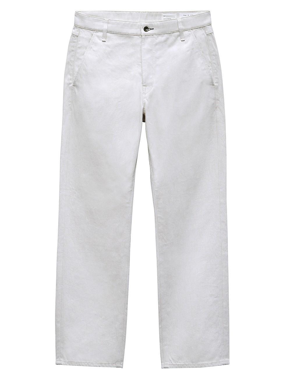 Mens Denim Straight-Leg Pants Product Image