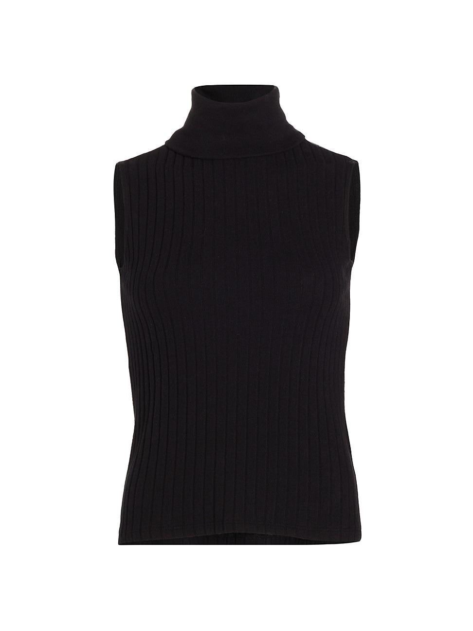 LAGENCE Ceci Top In Black Product Image