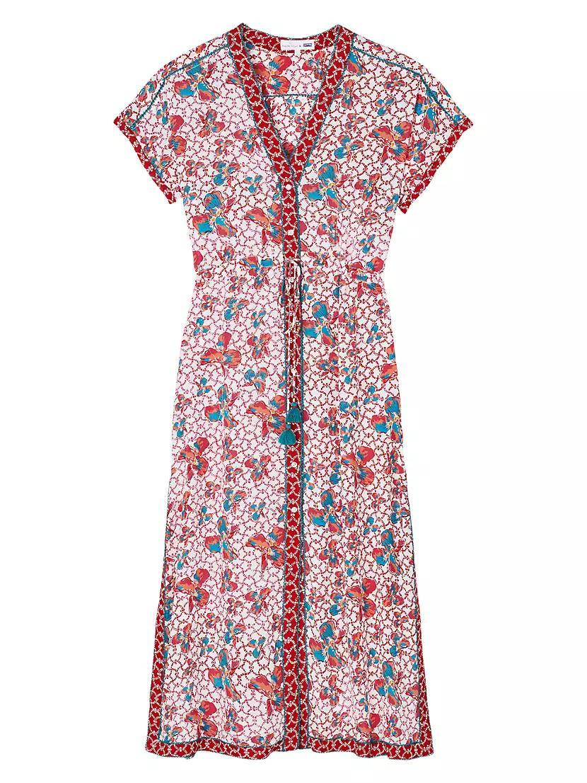 Mya Floral Midi-Dress Product Image