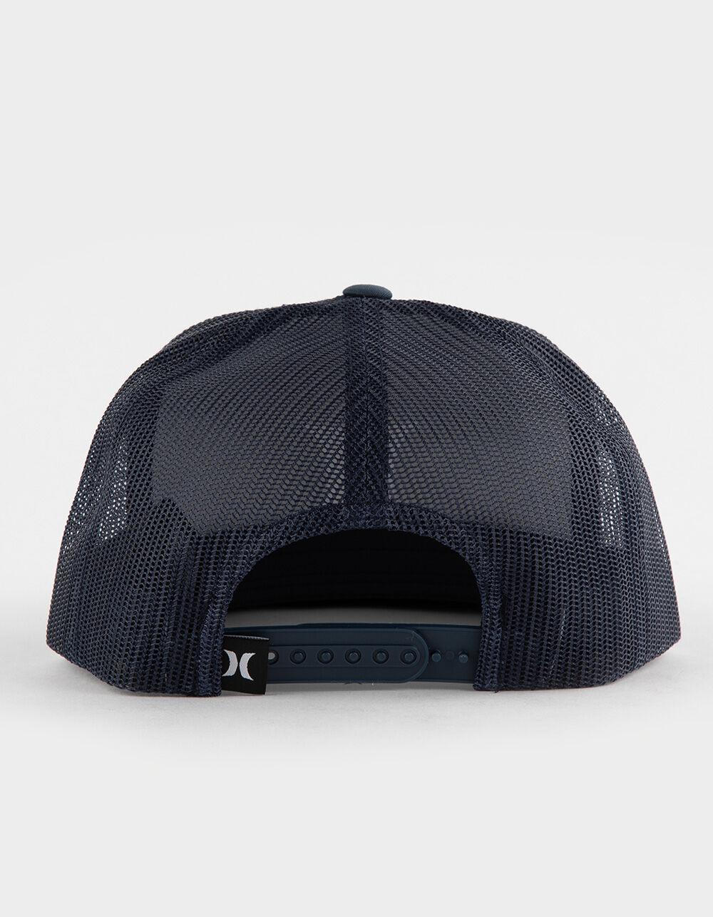 HURLEY Icon Solid Flat Trucker Hat Product Image