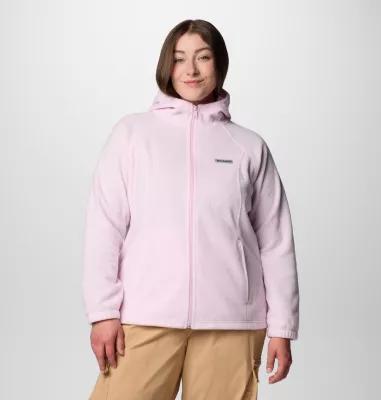 Columbia Women's Benton Springs Full Zip Fleece Hoodie - Plus Size- Product Image